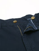 Pantalón lino algodón Azul oscuro