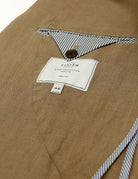 Chaqueta lino lavada Beige
