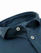 Camisa pique malla Azul oscuro