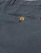 Pantalón sarga lino/algodón Azul oscuro