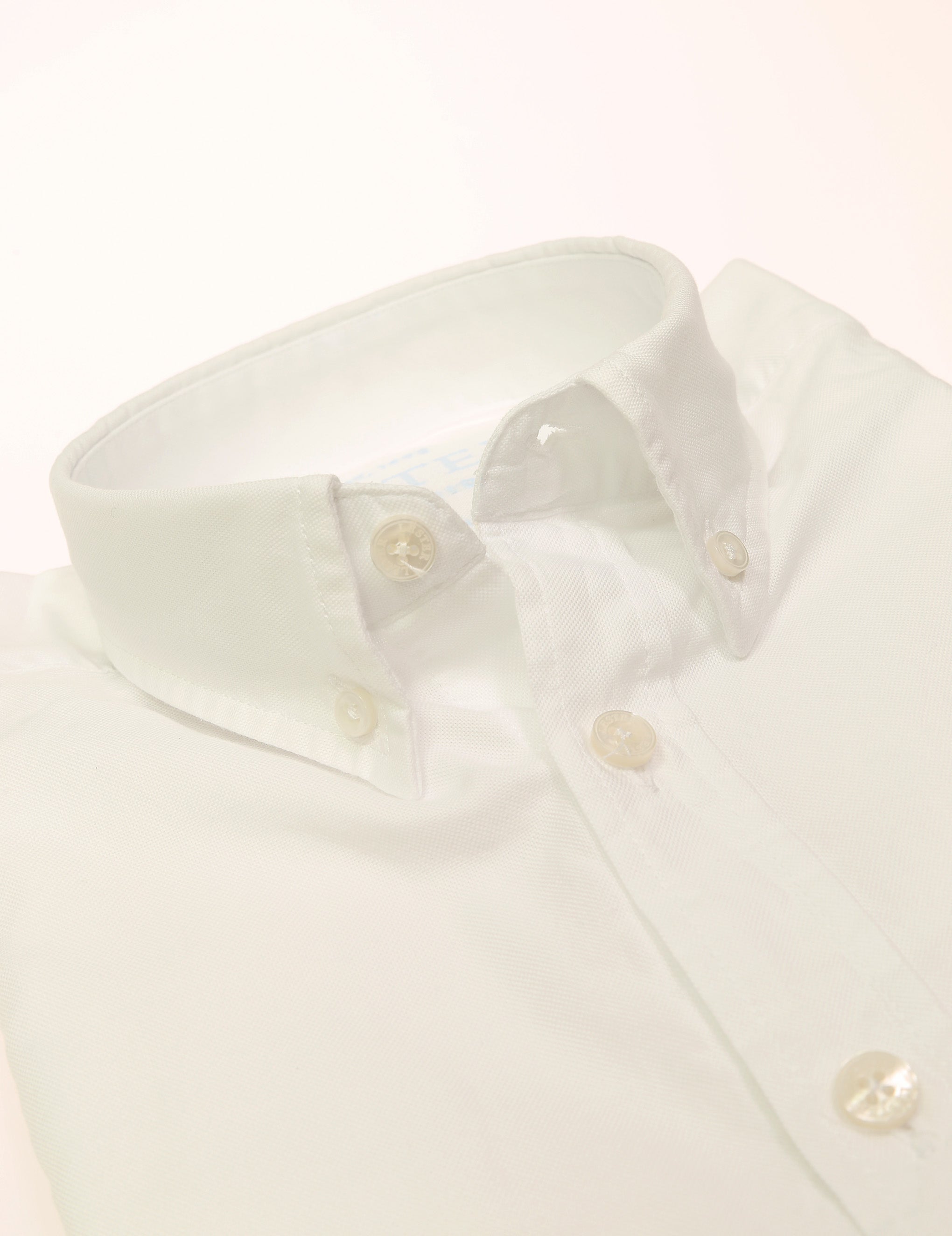 Camisa sport oxford liso Blanco