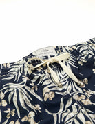 Traje de baño hojas tie dye Azul