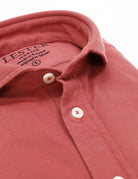 Camisa pique malla Rojo