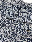 Traje de baño paisley Azul