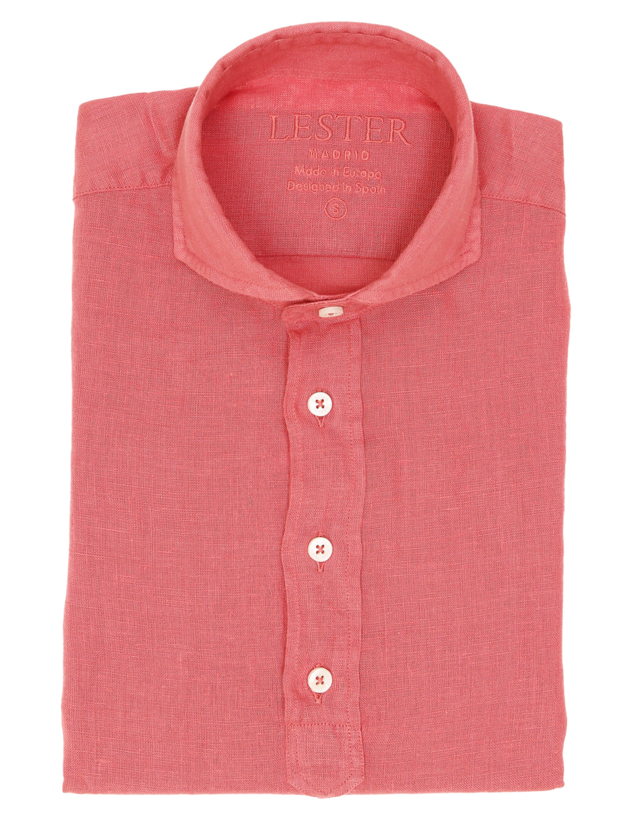 Polera lino Rosa