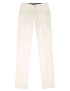 Pantalón chino lavado Blanco
