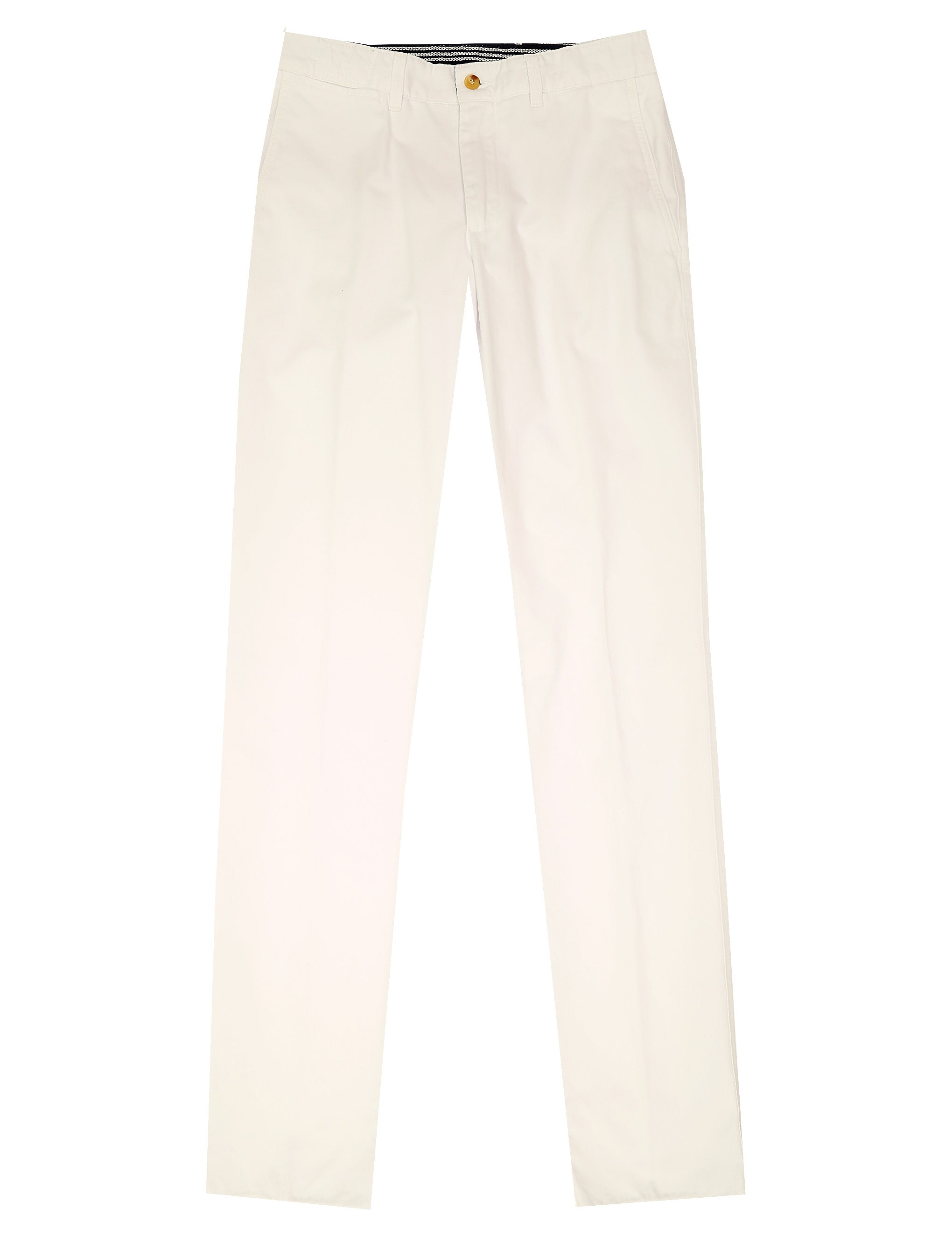Pantalón chino lavado Blanco