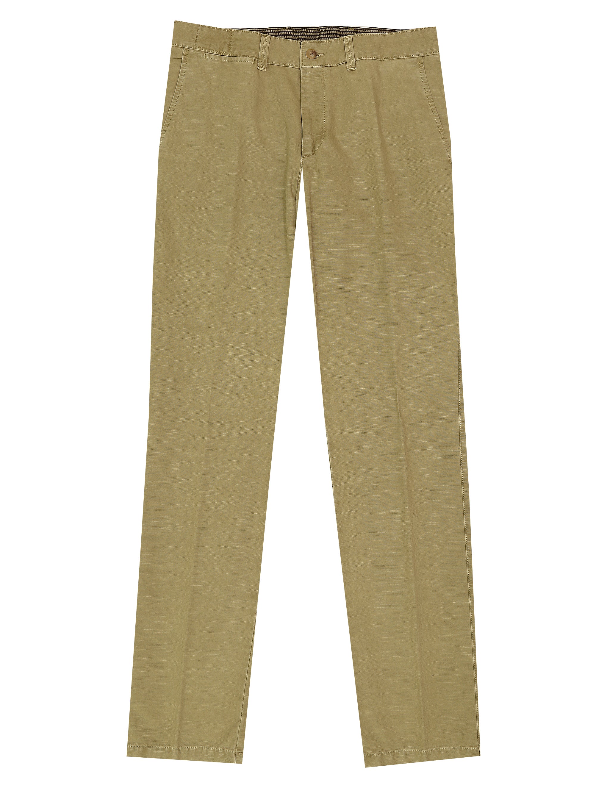 Pantalón lino algodón Beige