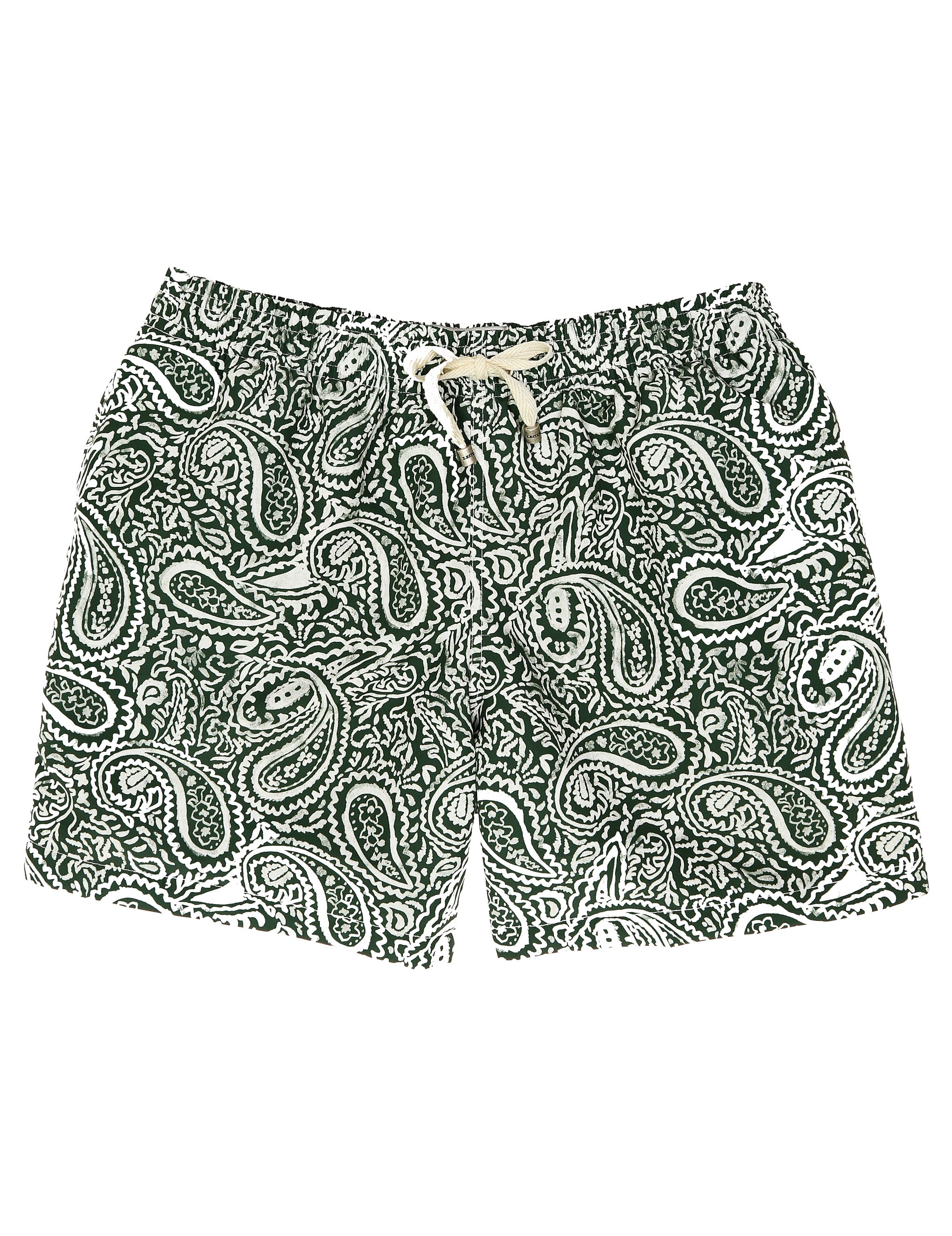 Traje de baño paisley Verde