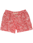 Traje de baño paisley Fresa