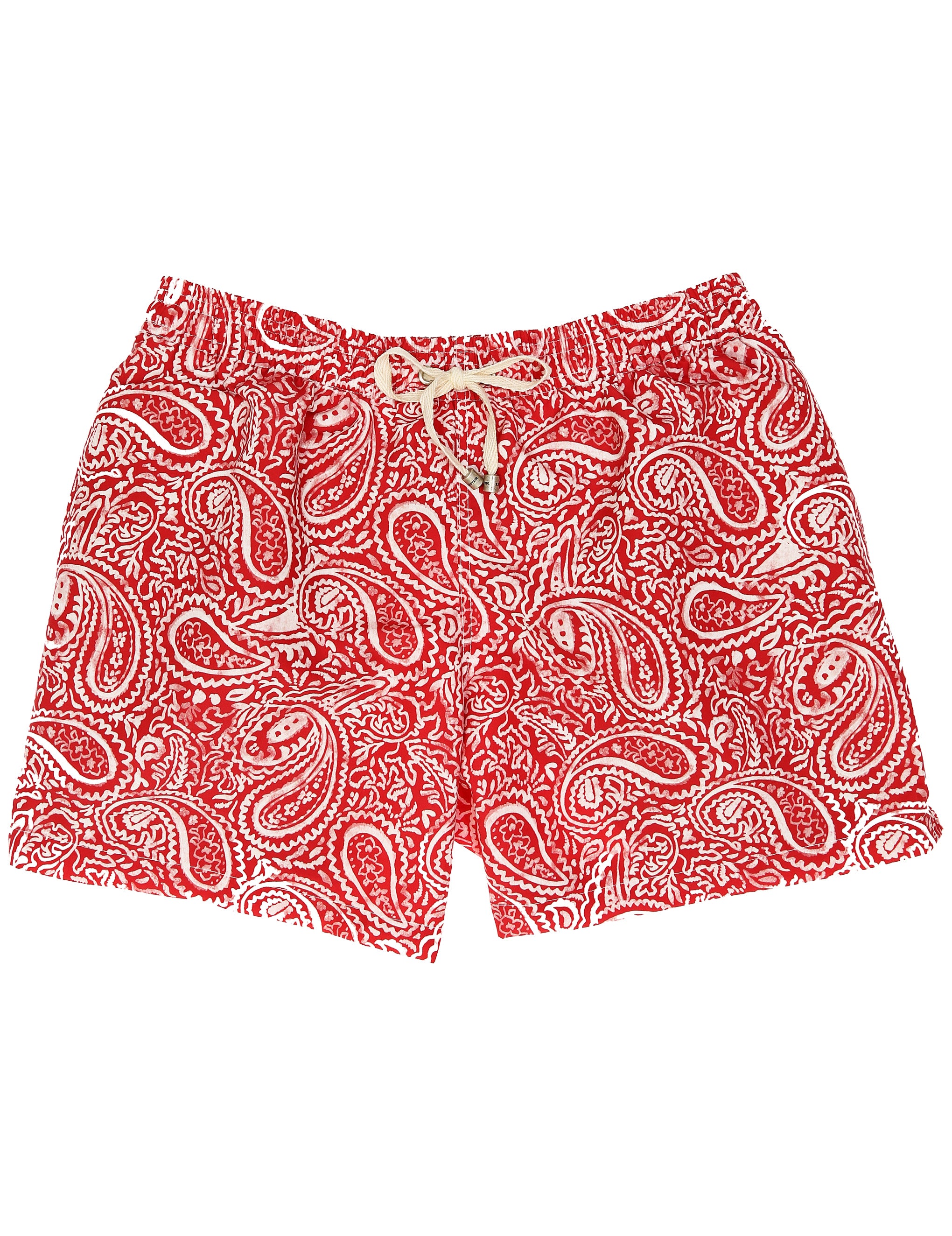 Traje de baño paisley Fresa