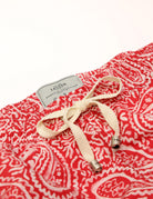 Traje de baño paisley Fresa