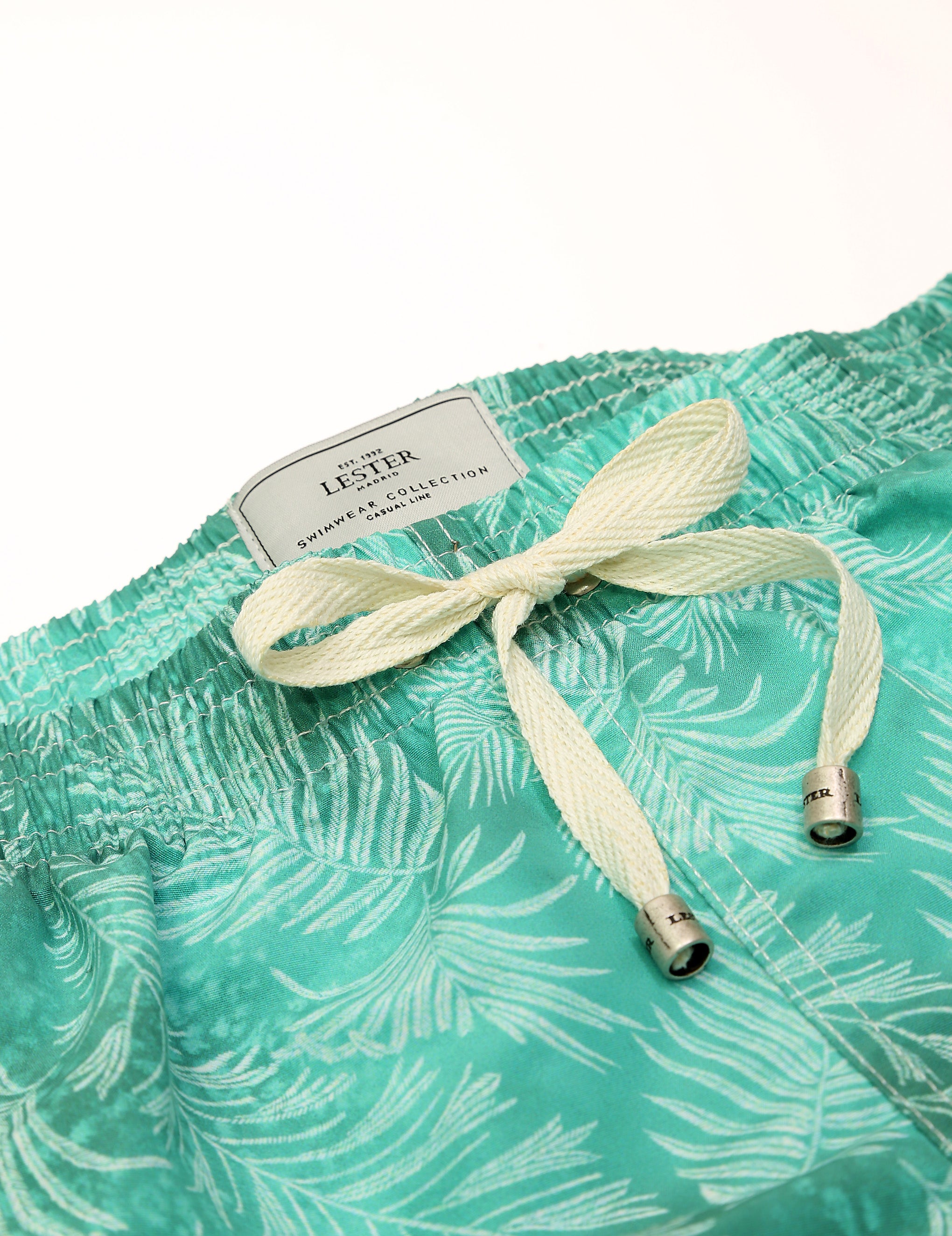 Traje de baño hojas Verde