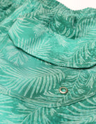 Traje de baño hojas Verde
