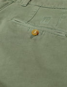 Pantalón chino lavado Verde