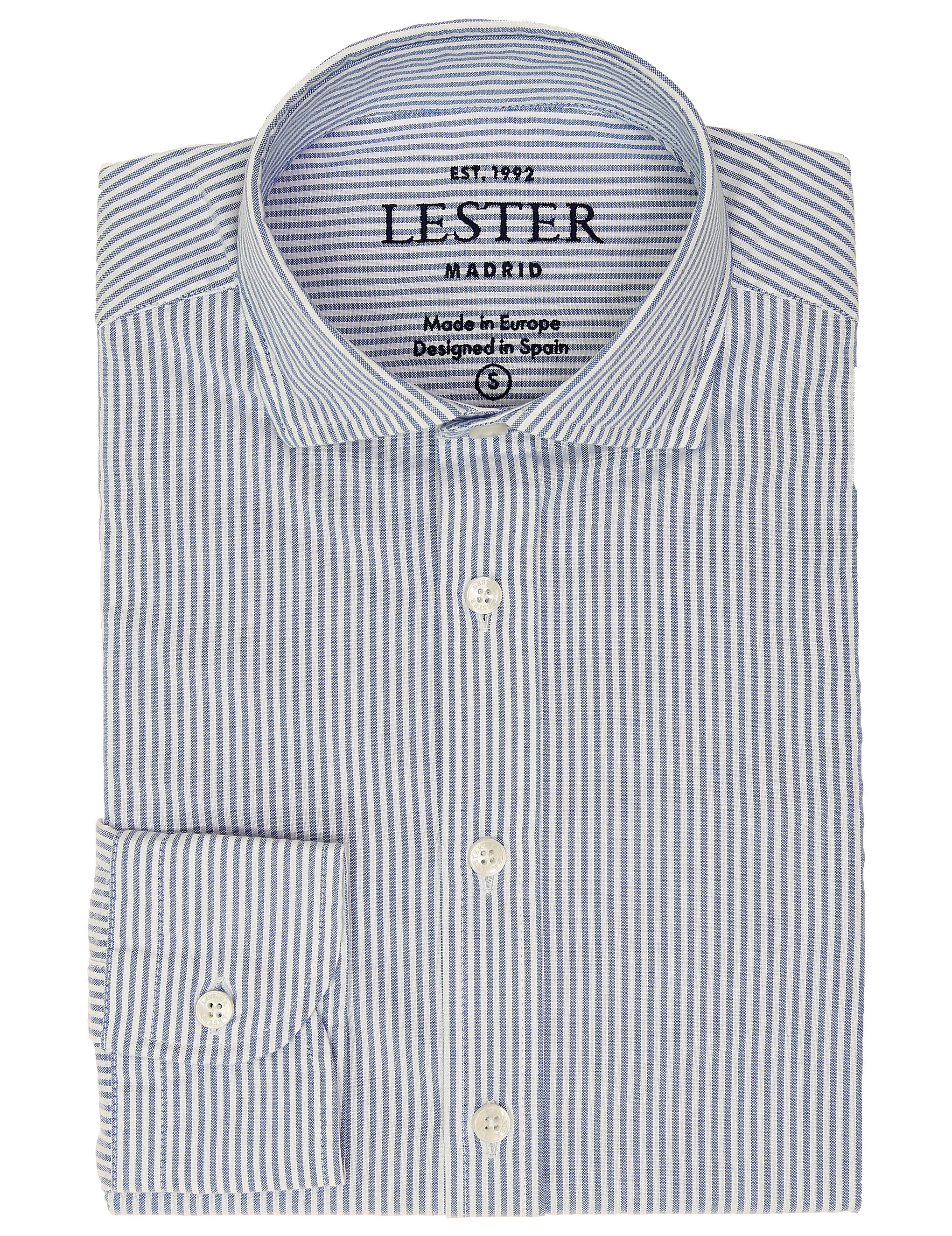Camisa sport oxford raya par Azul