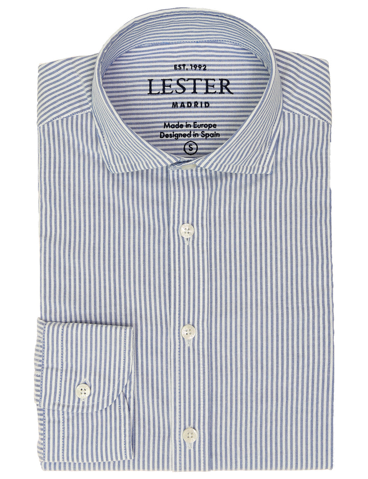 Camisa sport oxford raya par Azul