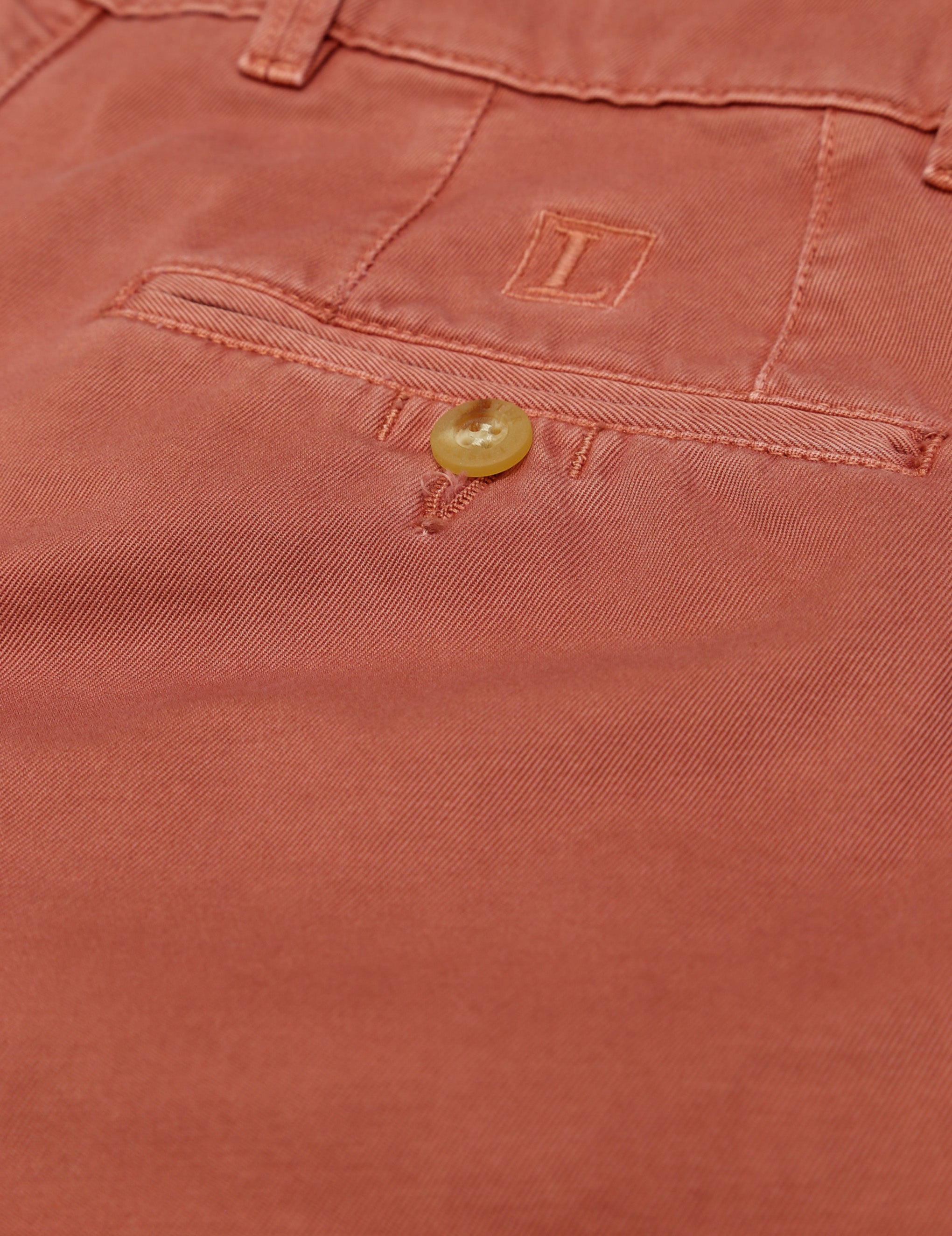 Pantalón chino lavado Rosa