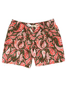 Traje de baño paisley bicolor Gris/rosa