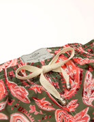 Traje de baño paisley bicolor Gris/rosa