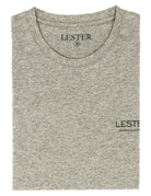 Camiseta lavada perdices espalda Gris