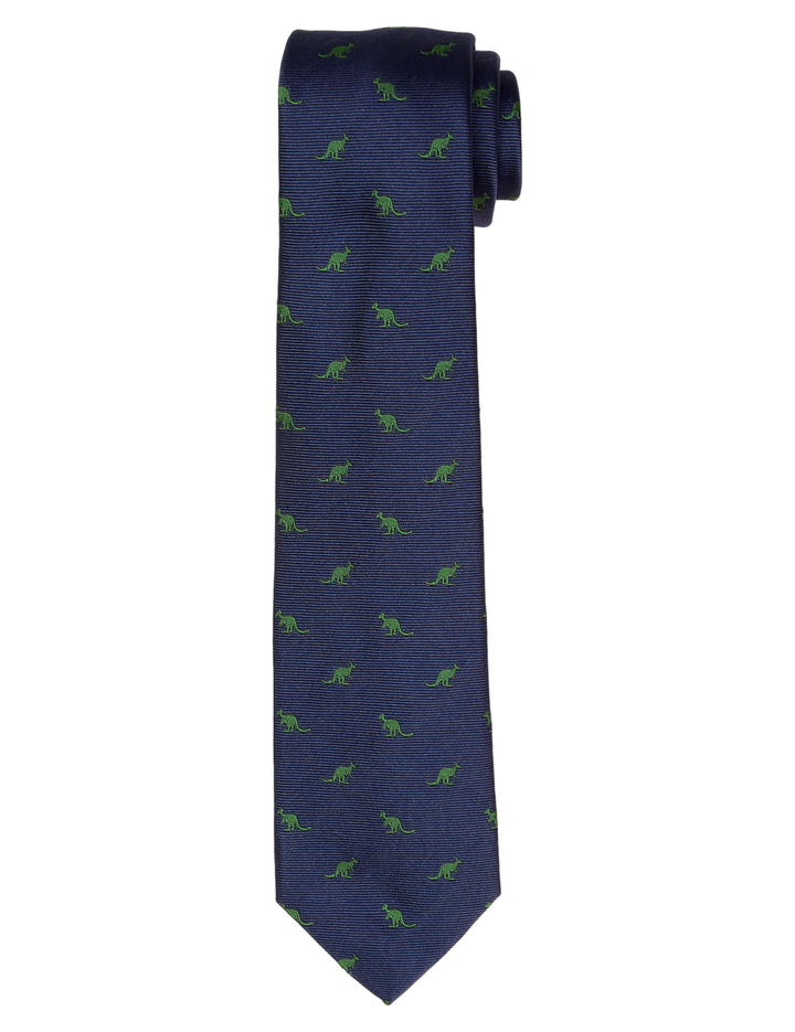 Corbata canguros Azul/verde
