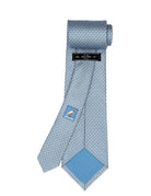 Corbata cadena capucha Azul/azul
