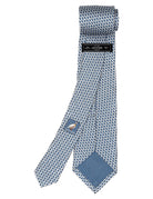 Corbata cadena gancho Azul/azul