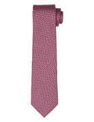 Corbata cadena gancho Rosa/azul