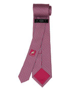 Corbata cadena gancho Rosa/azul