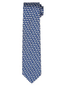 Corbata perritos Azul/gris