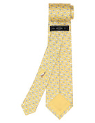 Corbata perritos Amarillo/azul