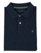 Polo pique manga corta Azul oscuro