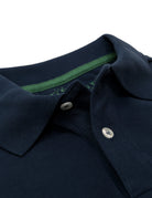 Polo pique manga corta Azul oscuro