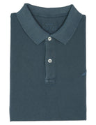 Polo manga corta lavado perdiz Azul oscuro