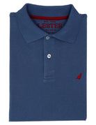 Polo pique manga corta Azul medio
