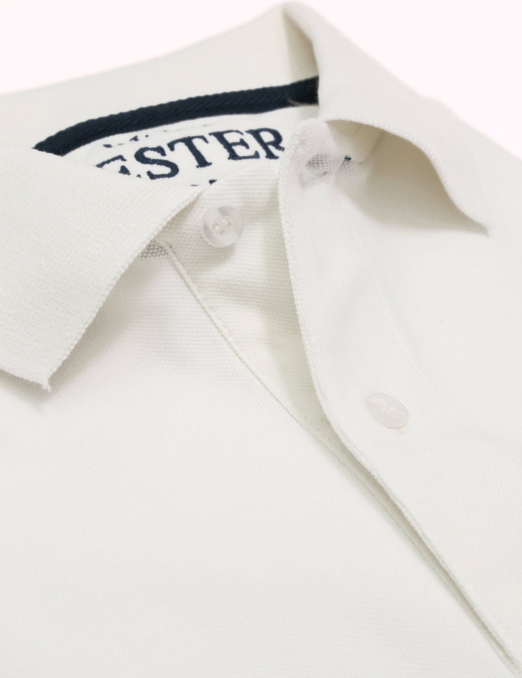 Polo pique manga corta Blanco