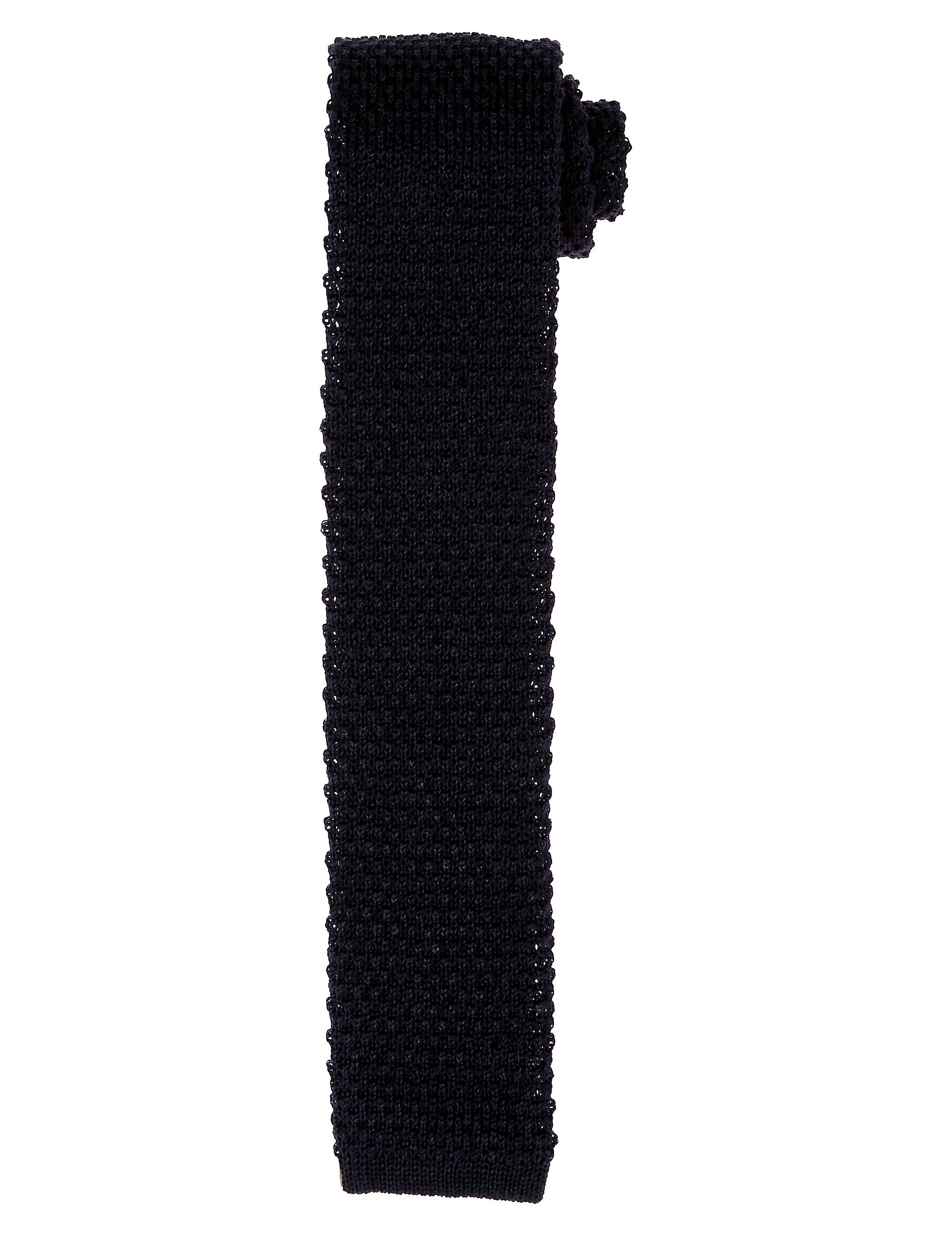 Corbata maglia Azul oscuro