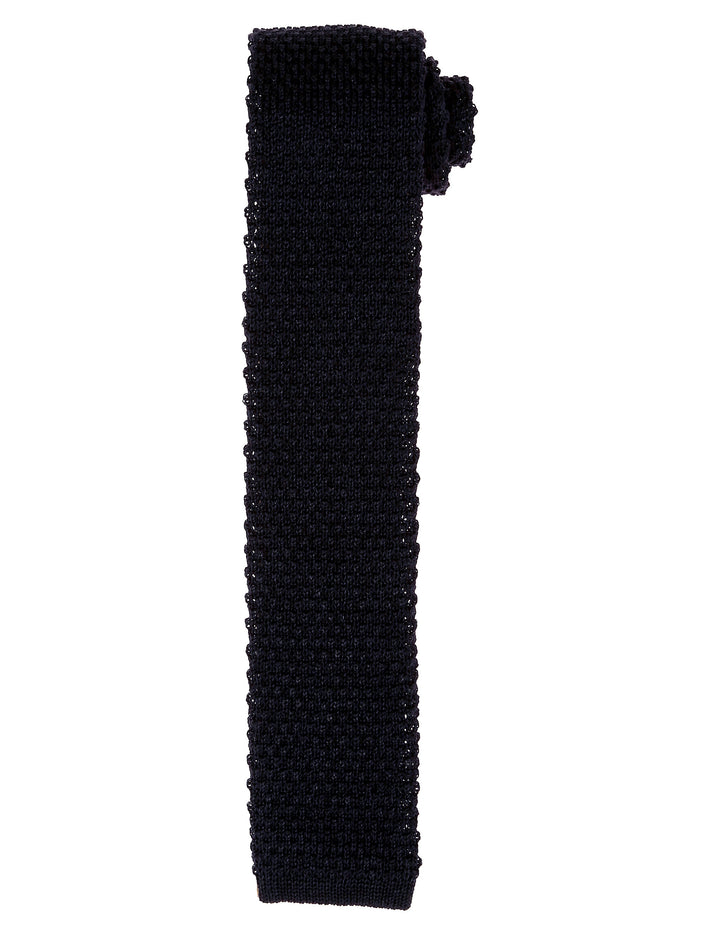 Corbata maglia Azul oscuro