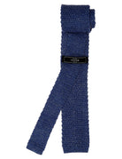 Corbata maglia Azul medio