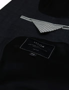Traje fil a fil  s/p Azul medio