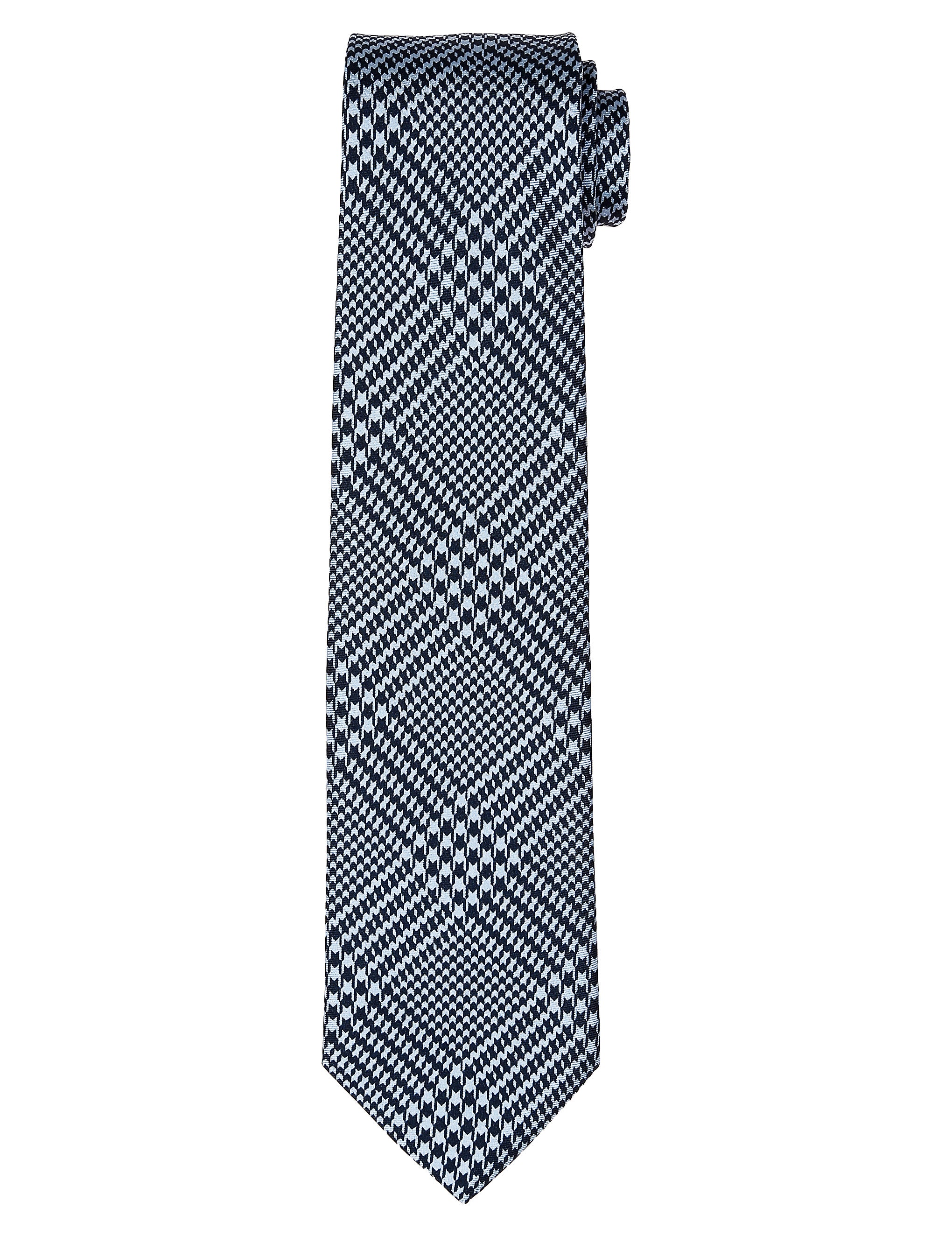 Corbata principe gales Azul/azul