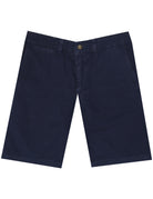 Bermuda lino algodón Azul oscuro