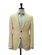 Chaqueta lino algodón lavada Crudo