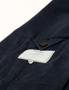 Chaqueta lino algodón lavada Azul