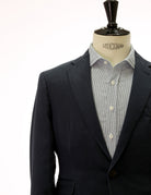 Chaqueta lino algodón lavada Azul