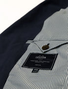 Chaqueta popelin lavada Azul oscuro