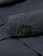 Chaqueta popelin lavada Azul oscuro