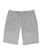 Bermuda mil rayas algodón Azul