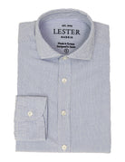 Camisa sport seersucker Azul